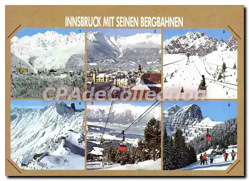 Cartes postales moderne Grube Aus Innsbruck Hungerburg Mit Schigebiet Seegrube