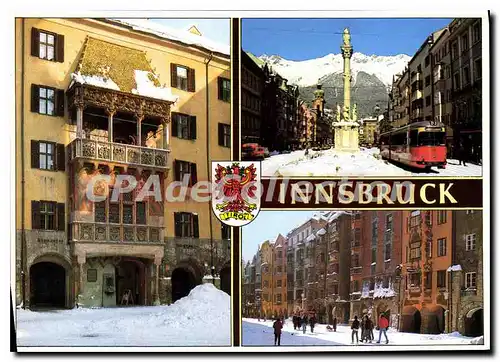 Moderne Karte Innsbruck Goldenes Dachi