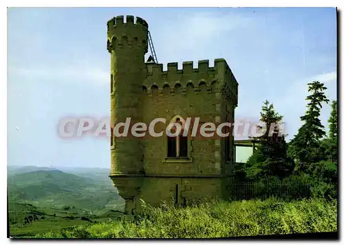 Cartes postales moderne Rennes Le Chateau Altitude