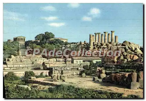 Cartes postales moderne Agrigento Tempio Di Ercole