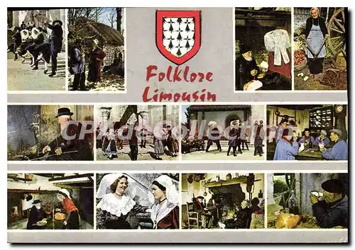 Cartes postales moderne Folklore Limousin