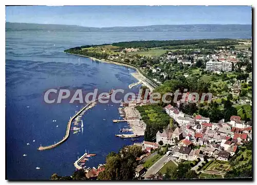 Cartes postales moderne Thonon les Bains Vue aerienne