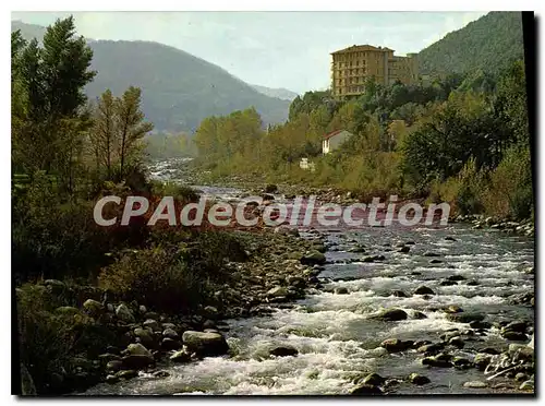 Cartes postales moderne Amelie les Bains Pyrenees Orientales Le Tech domine par Saint Joseph de Super Valtech les Bains