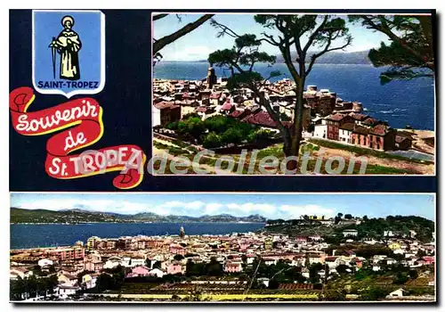 Cartes postales moderne Bords de la Riviera Saint Tropez