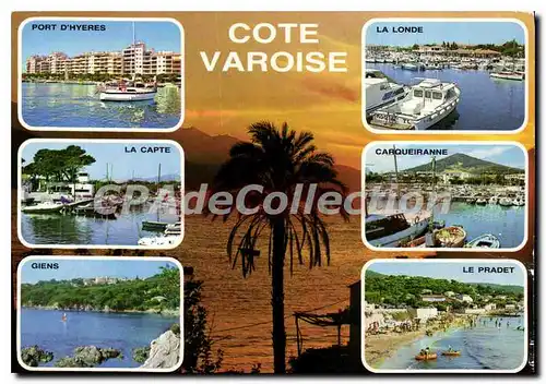 Cartes postales moderne Souvenir de la Cote Varoise