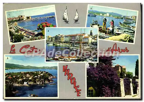 Cartes postales moderne La Cote d'Azur Varoise