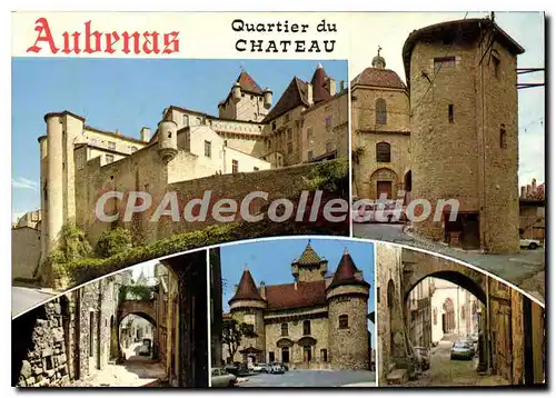 Cartes postales moderne Aubenas en Vivarais Ardeche Alte Feodale