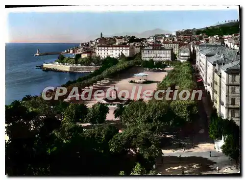 Cartes postales moderne La Corse Ile de Beaute Bastia Place St Nicolas