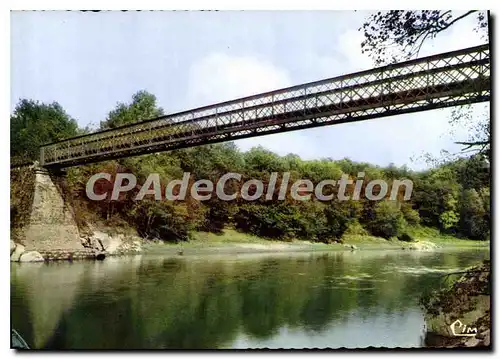 Cartes postales moderne Lavaveix les Mines Creuse Passerelle de Chantaud
