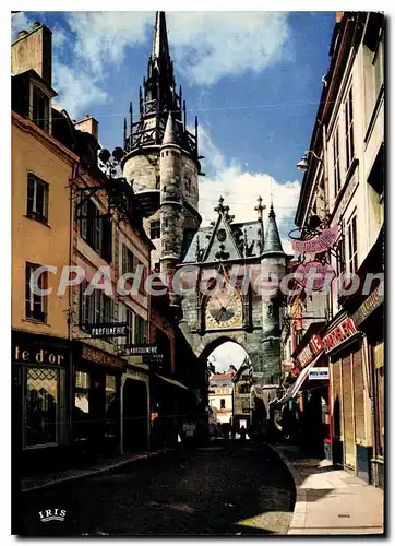 Moderne Karte Auxerre Yonne La Tour de l'Horloge ou Tour Gaillarde