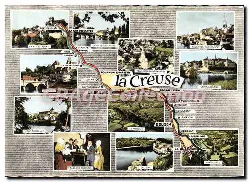 Cartes postales moderne La Creuse