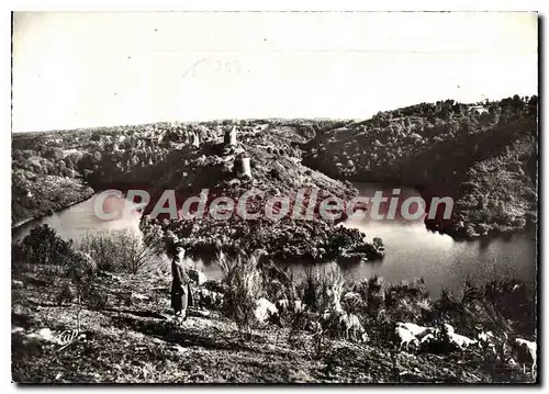 Cartes postales moderne Crozant Le Chateau en Ruines