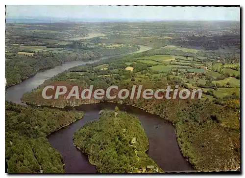 Cartes postales moderne Crozant Creuse La Presqu'ile de Crozant