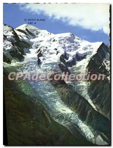 Cartes postales moderne Chamonix Haute Savoie Le Mont Blanc