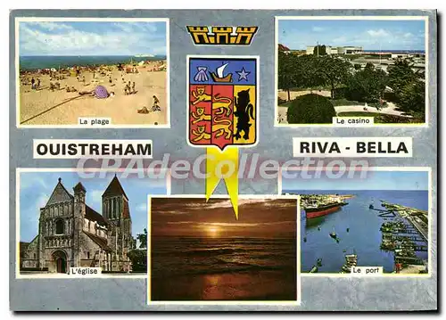 Cartes postales moderne Ouistreham Riva Bella Calvados