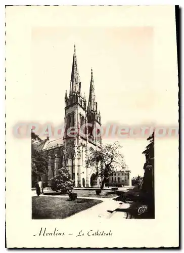 Cartes postales moderne Moulins La Cathedrale