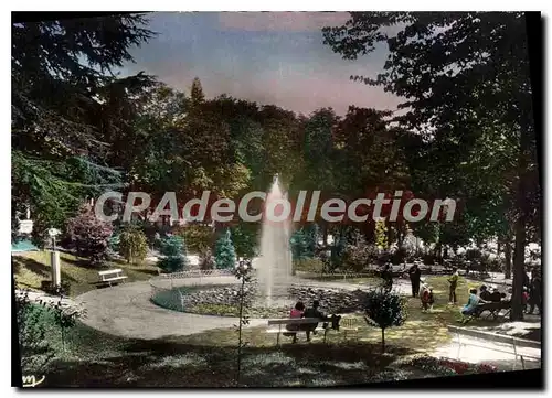 Moderne Karte Vals les Bains Ardeche Source intermittente