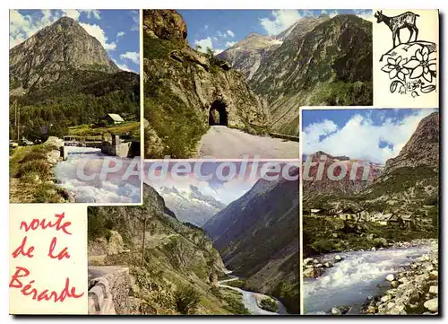 Cartes postales moderne Paysages de l'Oisans La magnifique et sauvage route de la Berarde