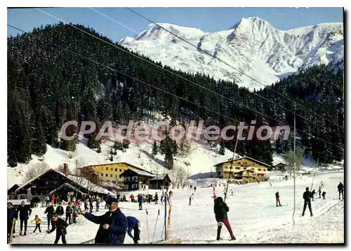 Cartes postales moderne Les Contamines Montjoie La piste des Loyers