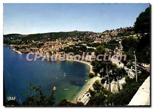 Cartes postales moderne Reflets de la Cote d'Azur Villefranche sur mer A M Vue generale Les Quais Le Port et le Quartie