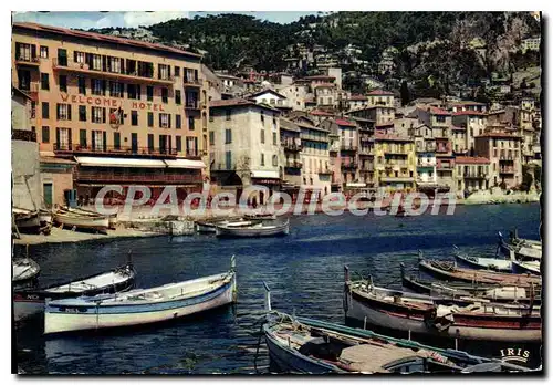 Cartes postales moderne Reflets de la Cote d'Azur miracle de la nature Villefranche sur mer A M Le Port et les quais