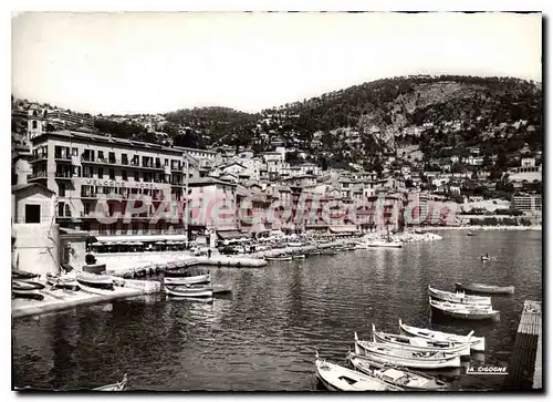 Moderne Karte Villefranche sur Mer A M Le port