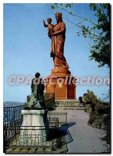 Cartes postales moderne Le Puy Haute Loire Statue N D de France et monument Morhon