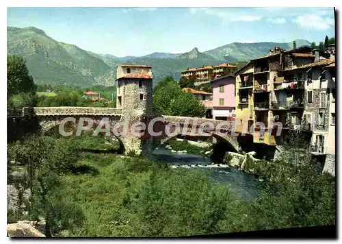 Cartes postales moderne Sospel A M Le Vieux Font sur la Bevera