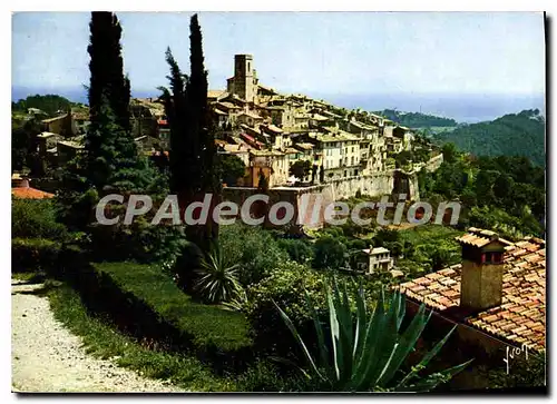 Cartes postales moderne Couleurs et Lumiere de France La Cote d'Azur miracle de la nature Saint Paul Alpes Maritimes Vu