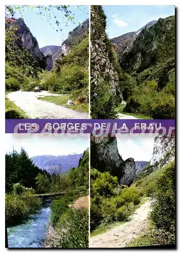 Cartes postales moderne Environs de Fougax Les Gorges de la Frau