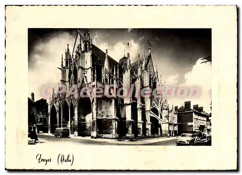 Moderne Karte Eglise St Urbain Troyes