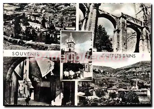 Cartes postales moderne Alet Les Bains Aude