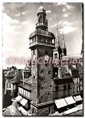 Moderne Karte Moulins Allier Beffrol Jacquemart et Fleches de la Cathedrale