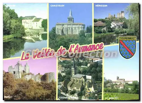 Cartes postales moderne La Vallee de l'Aumance Allier