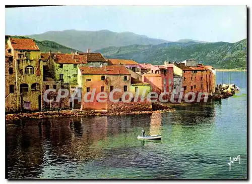 Cartes postales moderne La Corse Oasis de Beaute Saint Florent Village bati a fleur d'eau dans un site remarquable