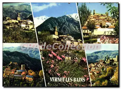 Cartes postales moderne Vernet Les Bains P O Vue generale