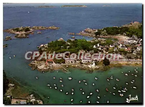 Cartes postales moderne Couleurs de Bretagne La Cote de Granit Rose Ploumanach