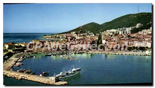 Cartes postales moderne Charmes et Couleurs de la Corse Ajaccio le Port et la Ville