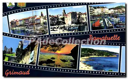 Cartes postales moderne La Cote d'Azur Saint Tropez