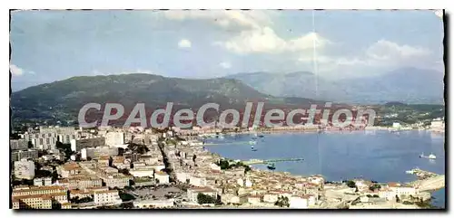 Moderne Karte Charmes et Couleurs de la Corse Ajaccio Corse Vue d'ensemble de la Cite Imperiale