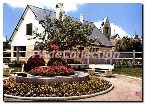 Moderne Karte Isigny sur mer Calvados Echappee sur le clocher