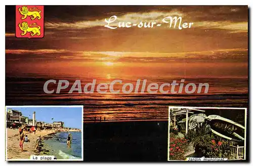 Cartes postales moderne Luc Sur Mer Calvados