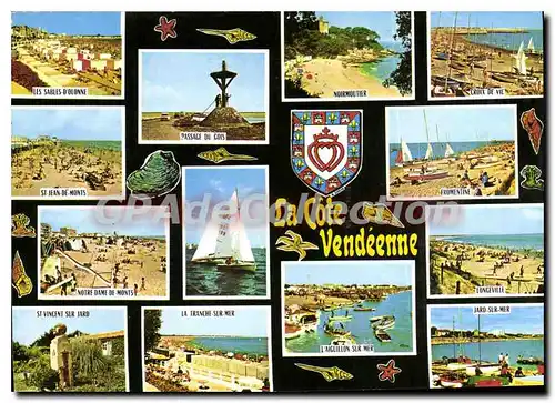 Cartes postales moderne La Cote Vendeenne