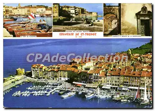 Cartes postales moderne Souvenir de St Tropez Var