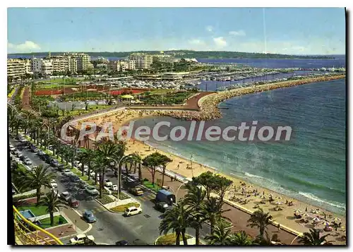 Cartes postales moderne Cannes La Croisette le Port Canto