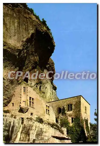 Cartes postales moderne Les Eyzies Dordogne Capitale de la Prehistoire le Musee et l'Homme de Neanderthal Oeuvre du Scu