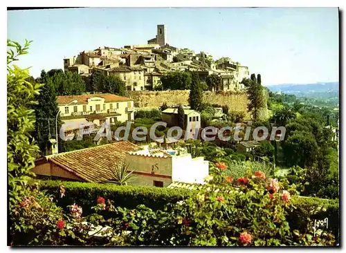 Cartes postales moderne La Cote d'Azur miracle de la nature Saint Paul de Vence A M vue generale