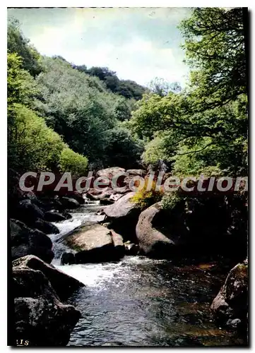 Cartes postales moderne Creuse Pittoresque environs de Vallieres les Gorges de la Rigole du Diable