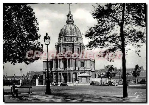 Moderne Karte Paris the Invalides Church