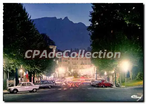 Cartes postales moderne Aix les Bains Savoie a l'heure ou descend le crepuscule au fond la dent du chat